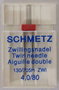 Schmetz Tweelingnaald 4.0 / 90